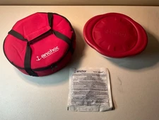 Anchor Hocking 2 Quart Casserole Dish with Insulated Carry Bag And Travel Lid