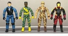 Lot of 4 Vintage GI Joe Action Figures - READ DESCRIPTION