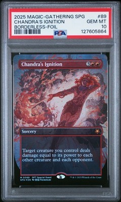 2025 MTG AETHERDRIFT SPECIAL GUESTS BORDERLESS-FOIL CHANDRA'S