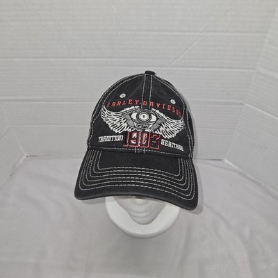 Harley Davidson 1903 Tradition Heritage Pig Trail Rogers AR Adjustable Hat Euc