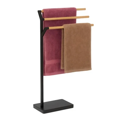 Handtuchständer Handtuchhalter Badetuch Halter Standhandtuchhalter stehend Bad - Bild 1 von 2