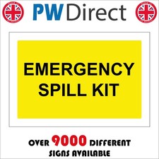 SIGN Emergency Spill Kit Cleaning Liquid Blood Protective Clothes Bags HA092F