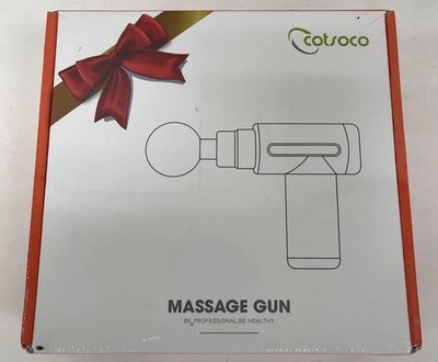 COTSOCO MASSAGE GUN DEEP TISSUE FOR PAIN RELIEF 4 MASSAGE HEADS 6 SPEEDS