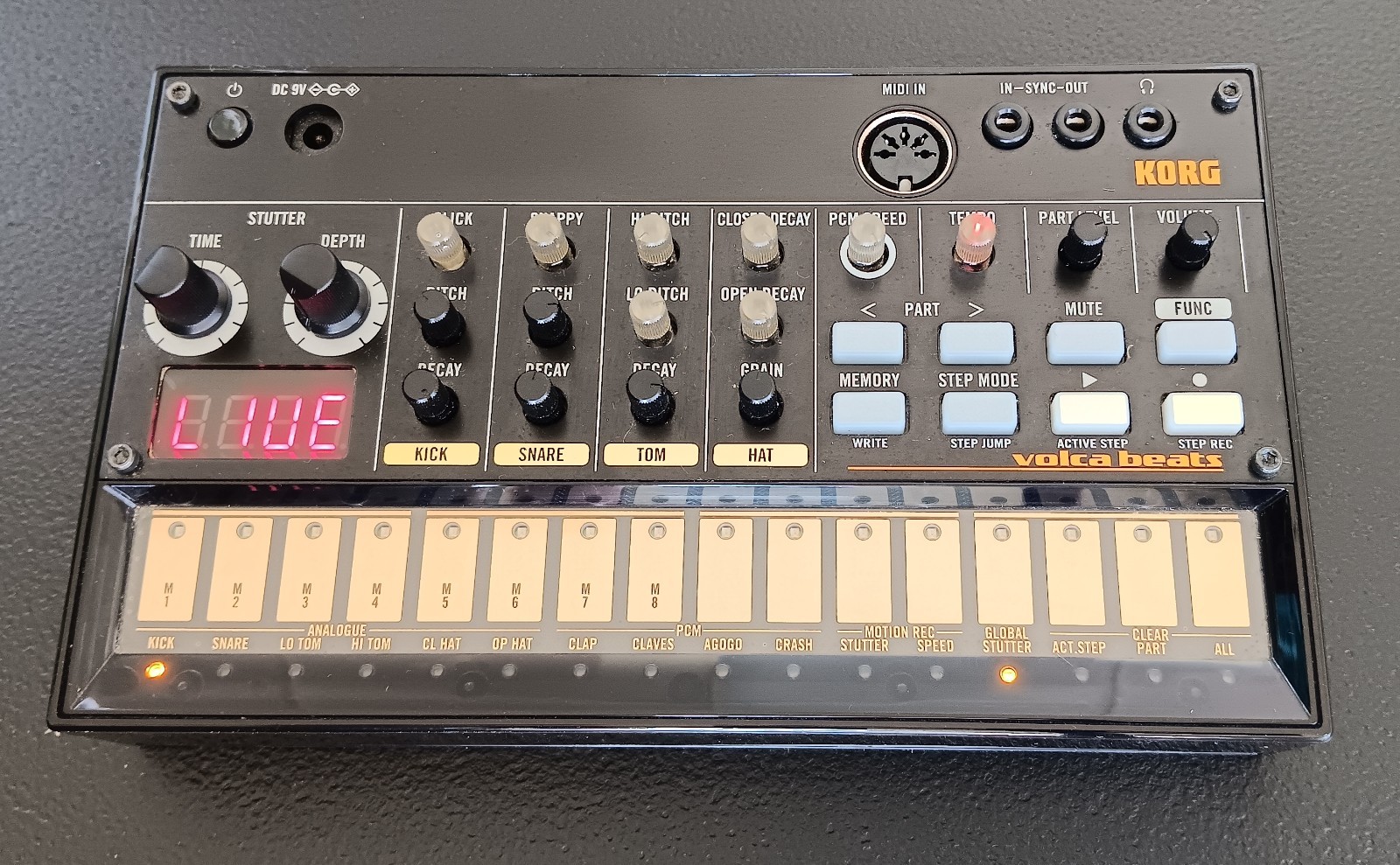 Korg Volca Beats vintage synth equipment - eBay listing photo 4