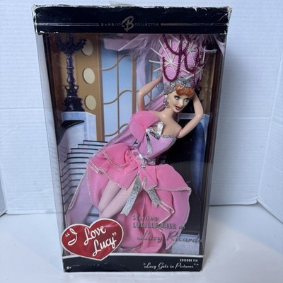I Love Lucy Episode 116  Lucy Gets In Pictures  Showgirl Barbie Doll NIB