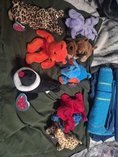 Lot Avon Full O Beans Plushies
