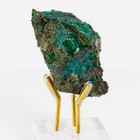 Atacamite Chile Natural Blue Green Stone Chrysocolla Decor 3.70 oz. 2.07" H2132 — photo 9