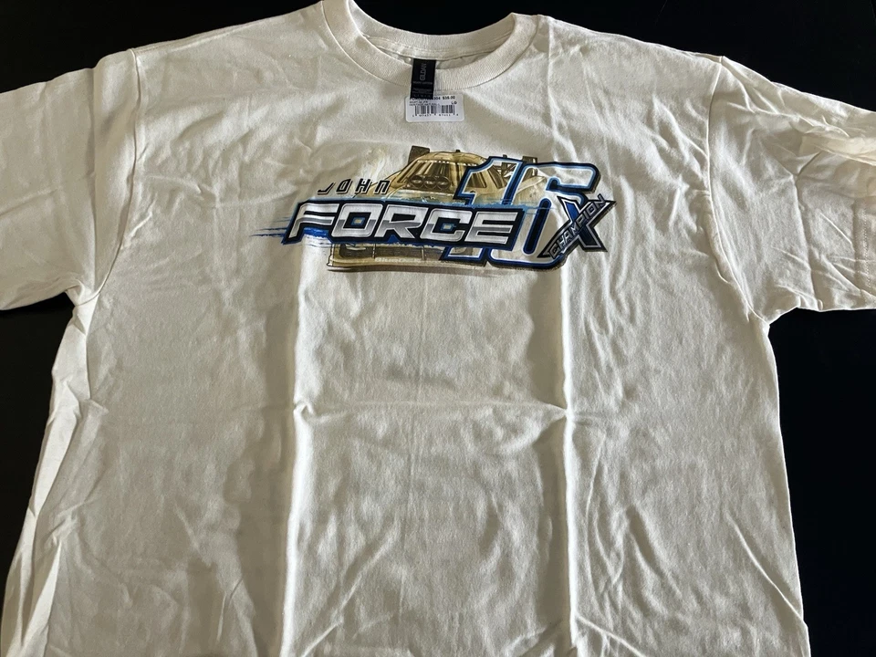 CAMISETA NHRA DRAG RACING OFICIAL JOHN FORCE 16X CHAMP TALLA GRANDE Foto 4 de 4