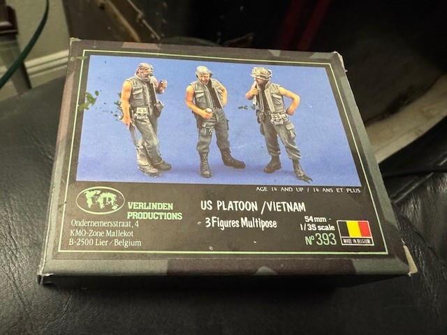 Verlinden 393 US Platoon / Vietnam 1:35 Scale Model Kit 1/35 (5