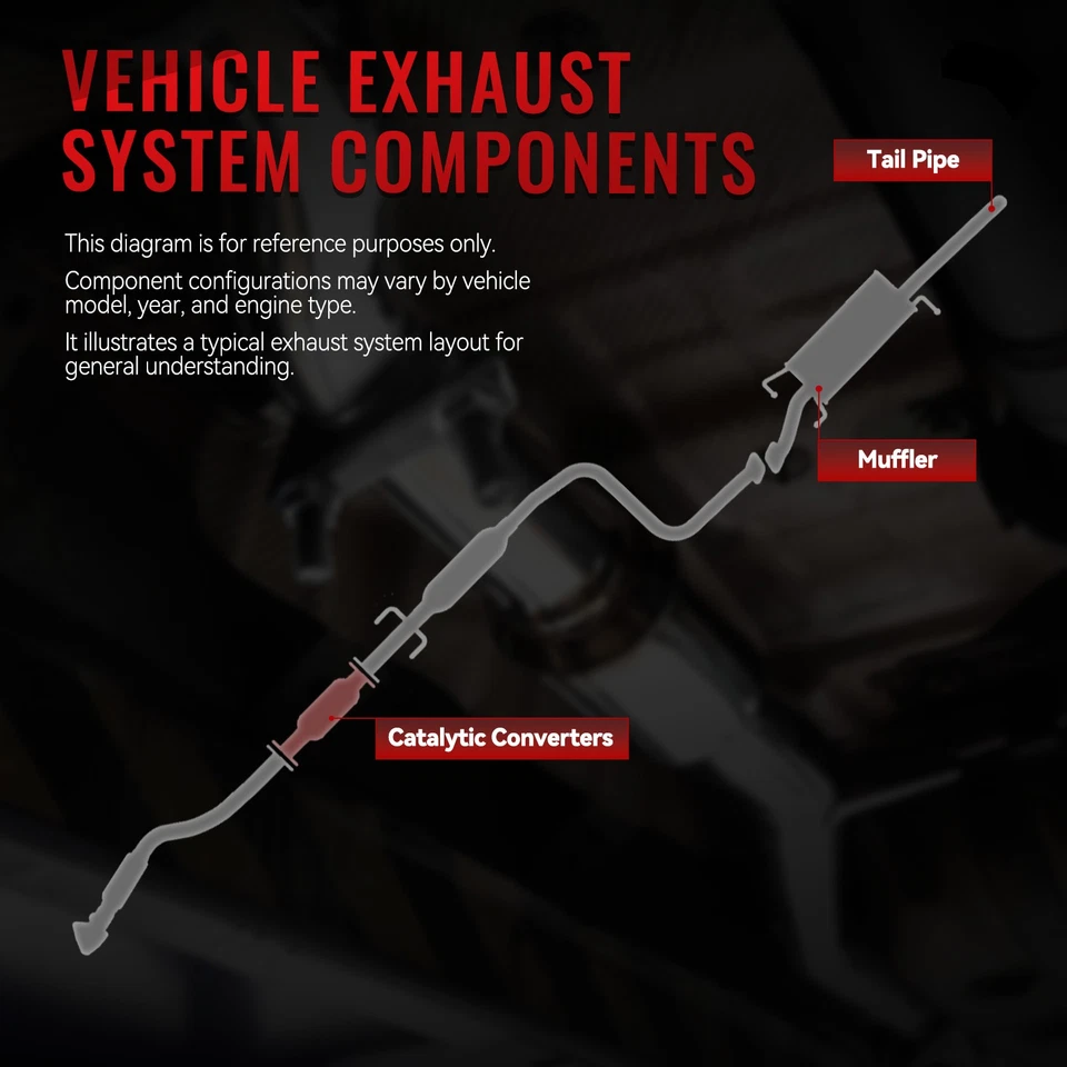 Rear Catalytic Converter For 2009-2011 Chevrolet Aveo Aveo5 1.6L EPA APPROVED - Image 3 of 4