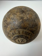 Vintage Healthways 12 LB Cast Iron Shot Put Track Field Athletic Weight