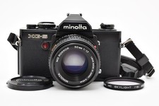 Near Mint- Minolta XG-S 35mm SLR Film Camera w/ 50mm f/1.7 Lens 78108