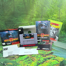 Acclaim Mortal Kombat II Super Nintendo SNES Manual M NTSC-U/C 1994