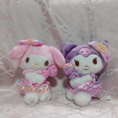Sanrio My Melody Kuromi Chupa Chups Plush Doll Set of 2