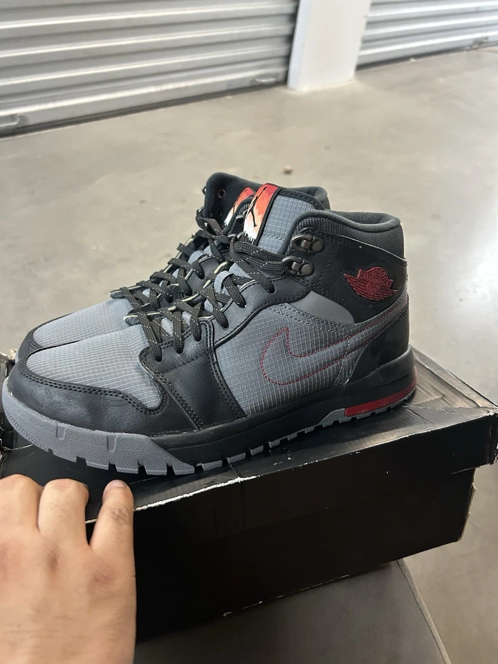 Air Jordan Retro 1 Trek Cool Gris Talla 10 Hombre’s 616344-004 Foto 2 de 4