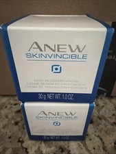 Lot Of 2 Avon Anew Skinvincible Deep Recovery Cream 1.0oz Night Anti-Aging NEW