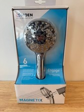 Moen Engage Magnetix Six-Function Handheld Shower Head Chrome OPEN BOX READ