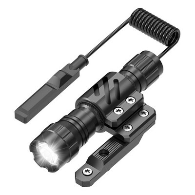 Linterna Tactica De 1200 Lumenes Impermeable Con Interruptor De Presion