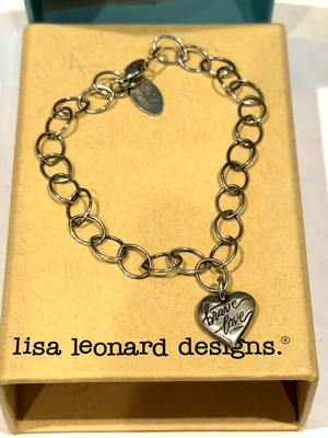 Lisa Leonard Designs Sterlingsilber 925 Charm 7,5'' Armband LN BOX
