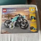 LEGO Creator 3 in 1 Vintage Motorcycle Set Vehicle Building Toy - 128 Pieces