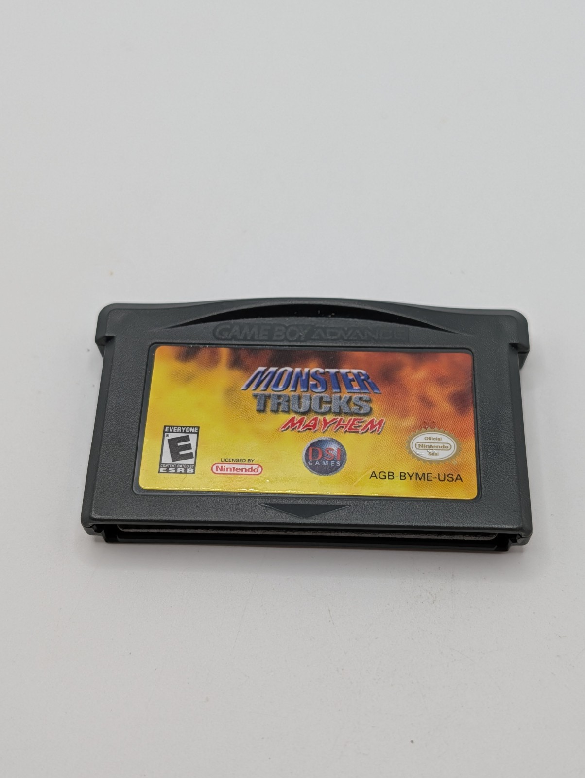 Monster Trucks Mayhem Game Boy Advance GBA - Authentic Tested 