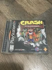 Crash Bandicoot PS1 PlayStation 1 Black Label CIB Complete, tested
