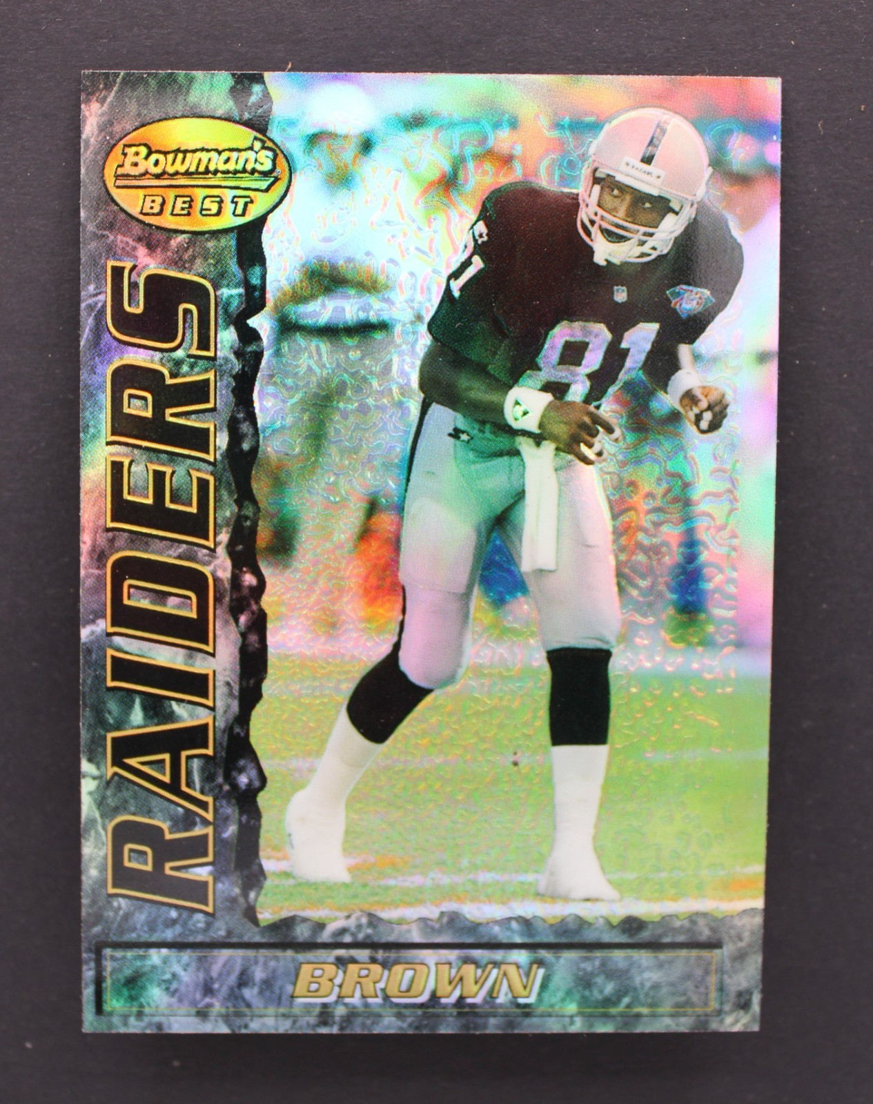 1995 Bowman's Best Refractor #79 Tim Brown HOF