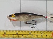 LOT De 2 Bouchons D'Appât Rapala Vintage – J-11 Balsa (Sans Boîte)