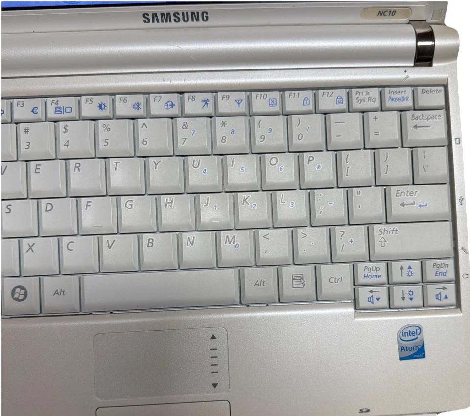 Samsung NP-NC10 Intel Atom N270 1,6 GHz 2 GB Ram 250 SSD Win 10 Foto 4 de 4