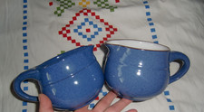2 x  Melitta Friesland Ammerland Blau  Sauciere Ceracron