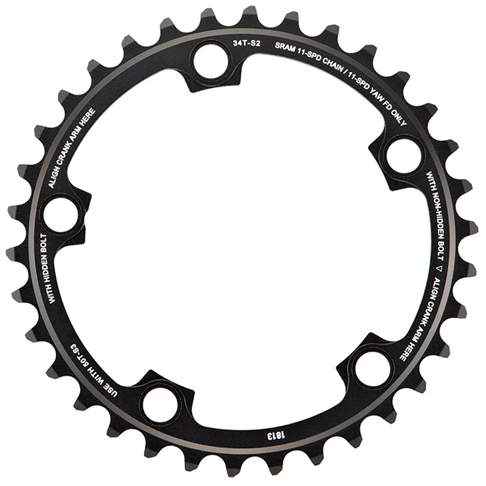 SRAM Red X-Glide 110 BCD Road Bike Cycle Cycling Chainring - 34T
