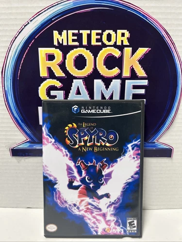 Legend of Spyro: A New Beginning ( Nintendo GameCube ) Tested! Clean Game Disc