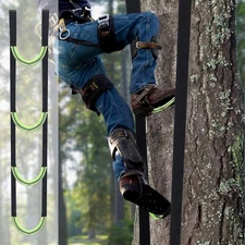 Climbing Stick Aider 4 Step Heavy Duty Climbing Aider Hunting Saddle Platform US