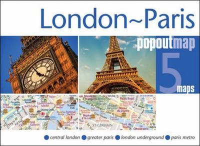 Popout Maps - London and Paris by Compass Maps Staff and PopOut Maps Staff...