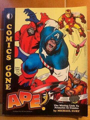 TwoMorrows Publishing - COMICS GONE APE TPB by Michael Eury - Arthur Adams cover