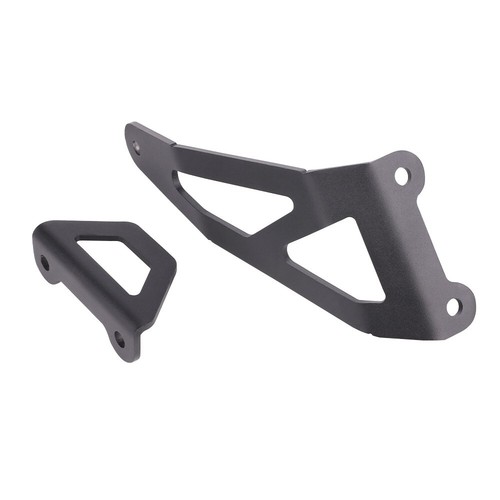 CNC Rear Foot Rest Blanking Plates Exhaust Bracket For CFMOTO 450MT 2024-2025 - Picture 16 of 23