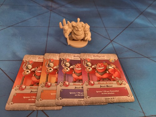 Bellya'al Minor Villan Miniature from ARCADIA QUEST INFERNO with cards D&D - Imagen 1 de 3