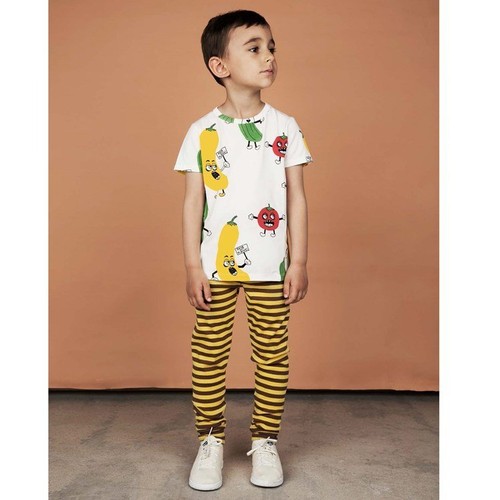 Mini Rodini Kids Veggie AOP T-Shirt - Picture 2 of 7