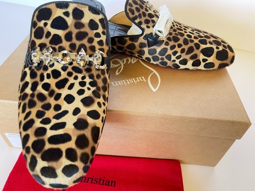 leopard print red bottoms