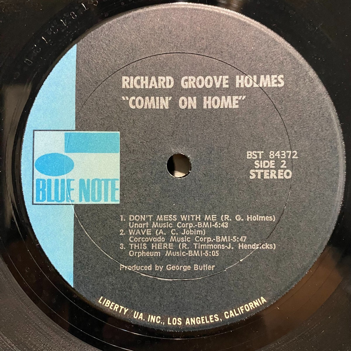 RICHARD GROOVE HOLMES - COMIN
