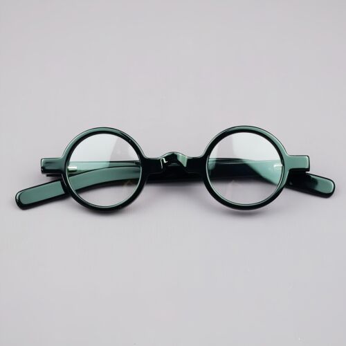 Small Round Acetate Reading Eyeglasses Frames Hand Made Glasses Retro Men Women - Picture 25 of 46
