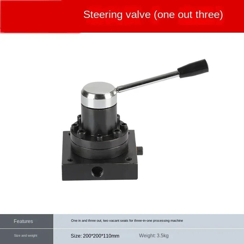 Hydraulic Tools High-pressure Three-way Valves Oil Distribution Valves