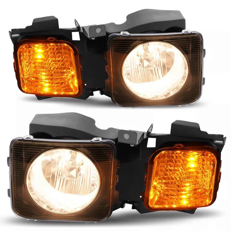 Headlight Set For Hummer H3 2006-2010 H3T 2009-2010 # HU2502100 # HU2503100 Foto 4 de 4