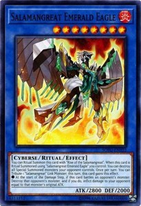 Salamangreat Emerald Eagle - SOFU-EN033 - Common - Unlimited Edition x3 - Near M