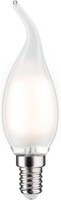 Paulmann Led Windstoß Kerze 4,5W E14 Matt Satin Cosylight Warmweiß Dimmbar
