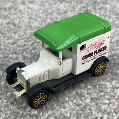 Corgi Ford Model T Van Kelloggs Corn Flakes Vintage Diecast 1/64 Rare