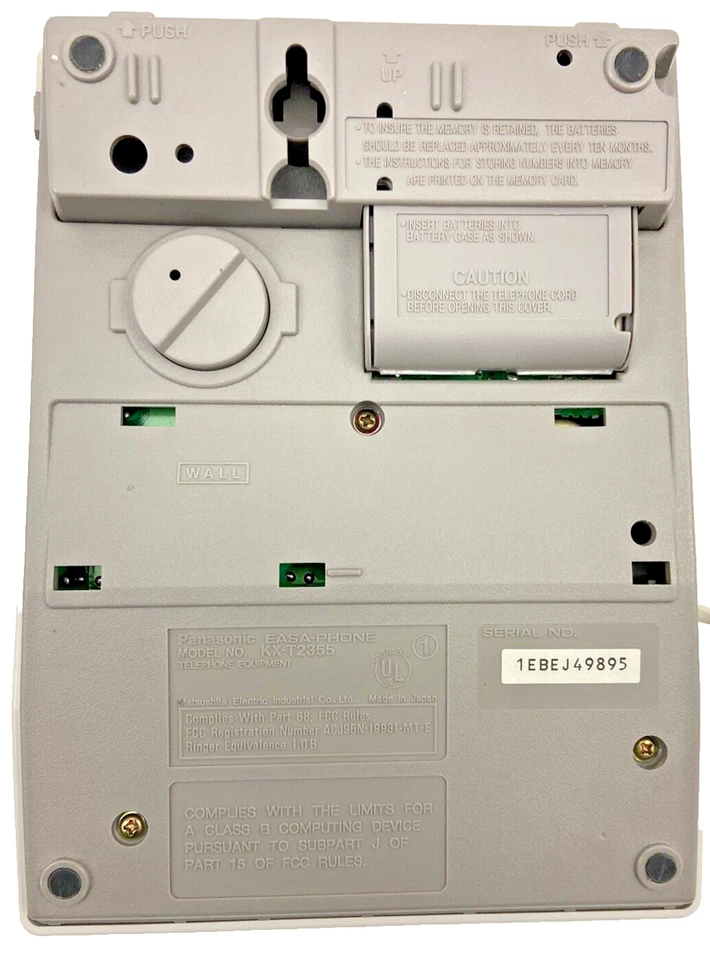 Panasonic EASA-Telephone Speakerphone Model #KX-T2355 - Image 3 of 4