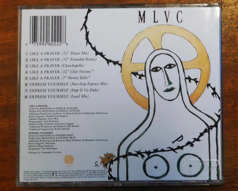 MADONNA CD Remixed Prayers AUSTRALIAN 8 TRACK Mini Album NEW and UNPLAYED - Image 4 of 4