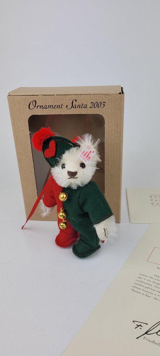 Steiff Ornament Santa 2003 ミントインボックス Steiff 0 Ornament