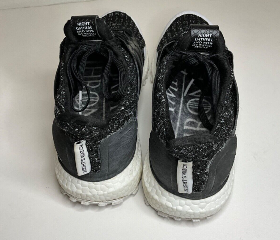 ADIDAS UltraBoost 4.0 Game Of Thrones "Night's Watch" Men's Running Shoes  Sz 5 | eBay
